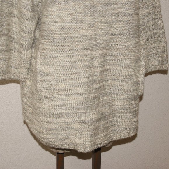 PURE J.JILL Marled Chunky Knit Cowl Sweater sz M - Picture 5 of 11